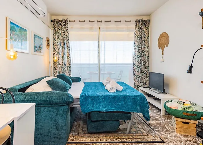 'le Berkeley' Vue Mer, Centre, Parking Appartement *