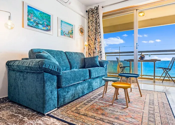 'le Berkeley' Vue Mer, Centre, Parking Appartement Menton