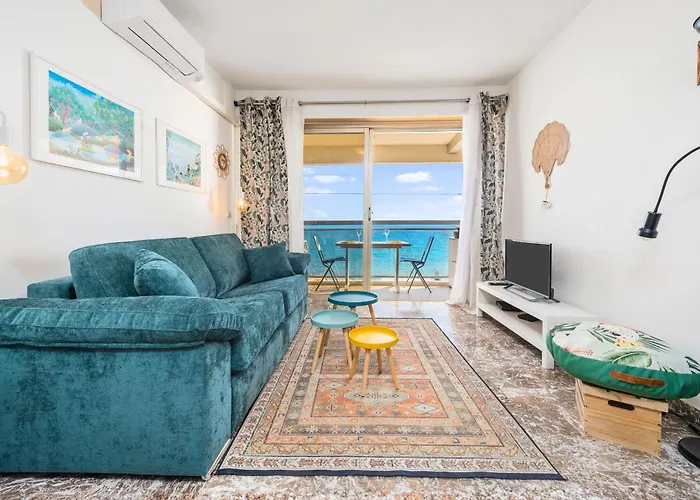 Apartment 'le Berkeley' Vue Mer, Centre, Parking Menton